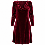 Sassy - Velvet Midi Dress 3