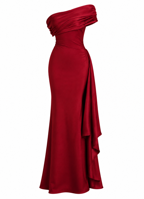 Brittany - Off-Shoulder Maxi Dress