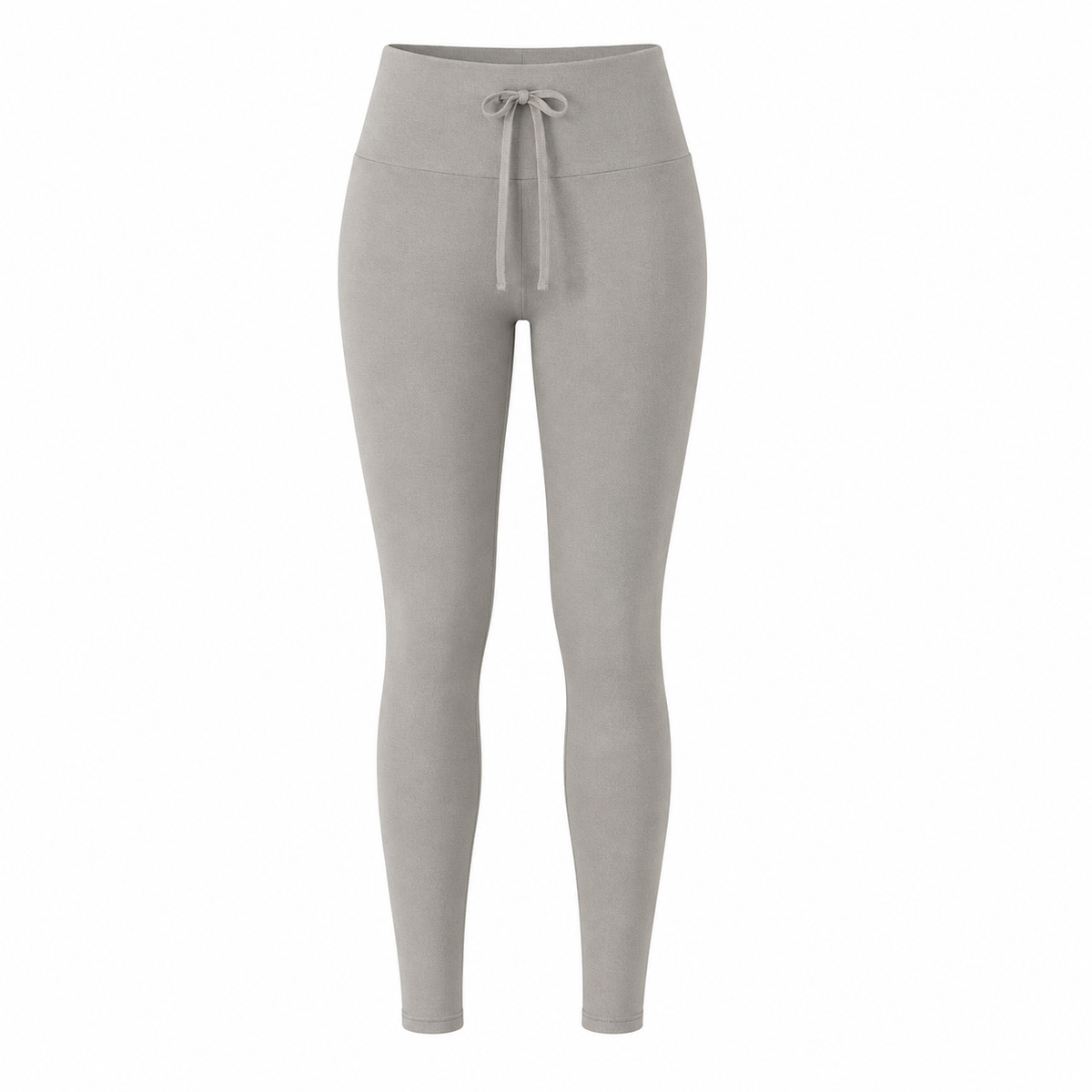 Tiff - Tie-Front Ribbed Leggings
