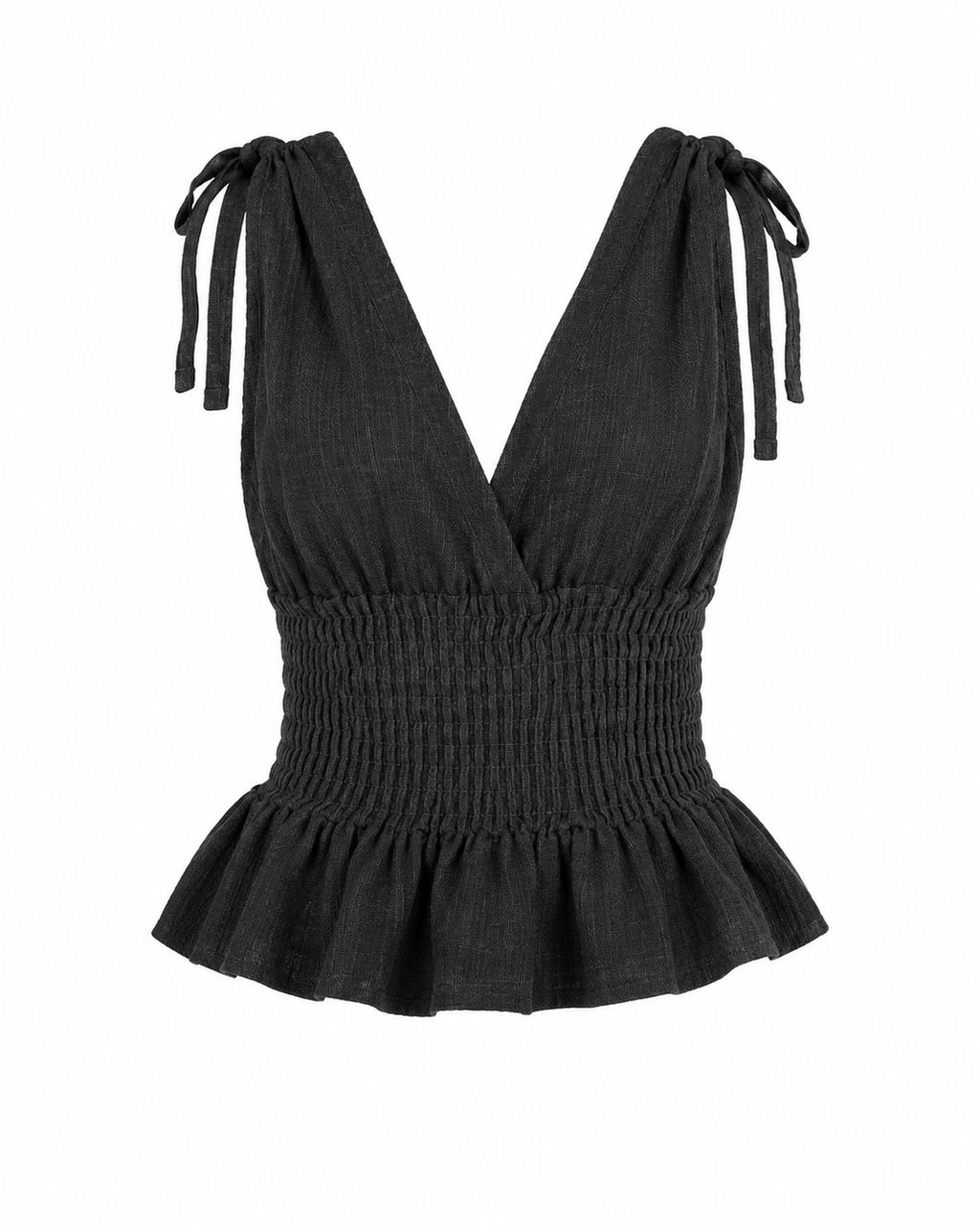 Laura - Ruched Strap Blouse