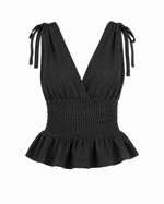 Laura - Ruched Strap Blouse 3