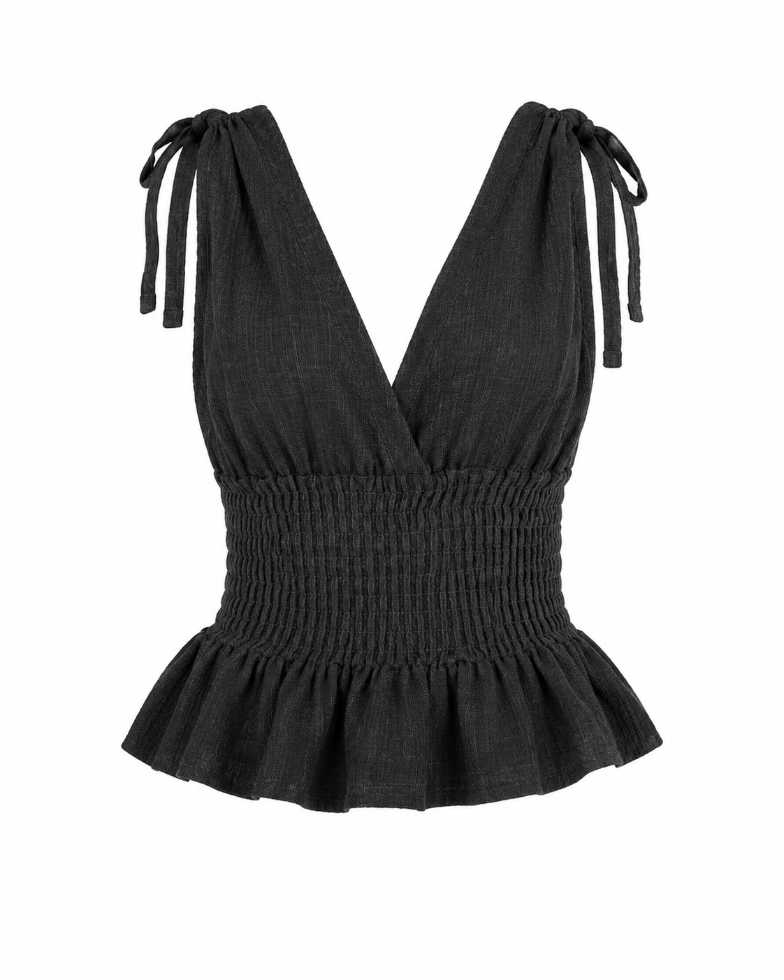Laura - Ruched Strap Blouse