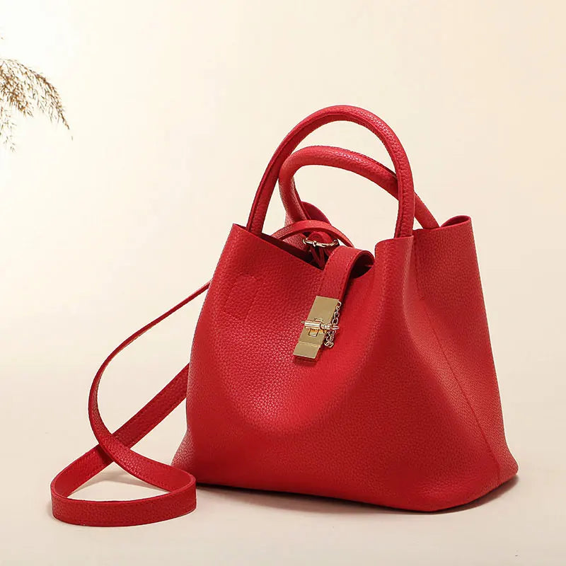 Vintage Women's Handbags Famous Fashion Brand Candy Shoulder Bags Ladies Totes Simple Trapeze Women Messenger Bag