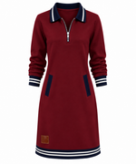 Audrey - Lapel Collar Dress 3