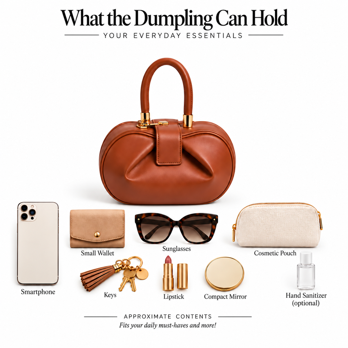 Dumpling - Rounded Silhouette Bag
