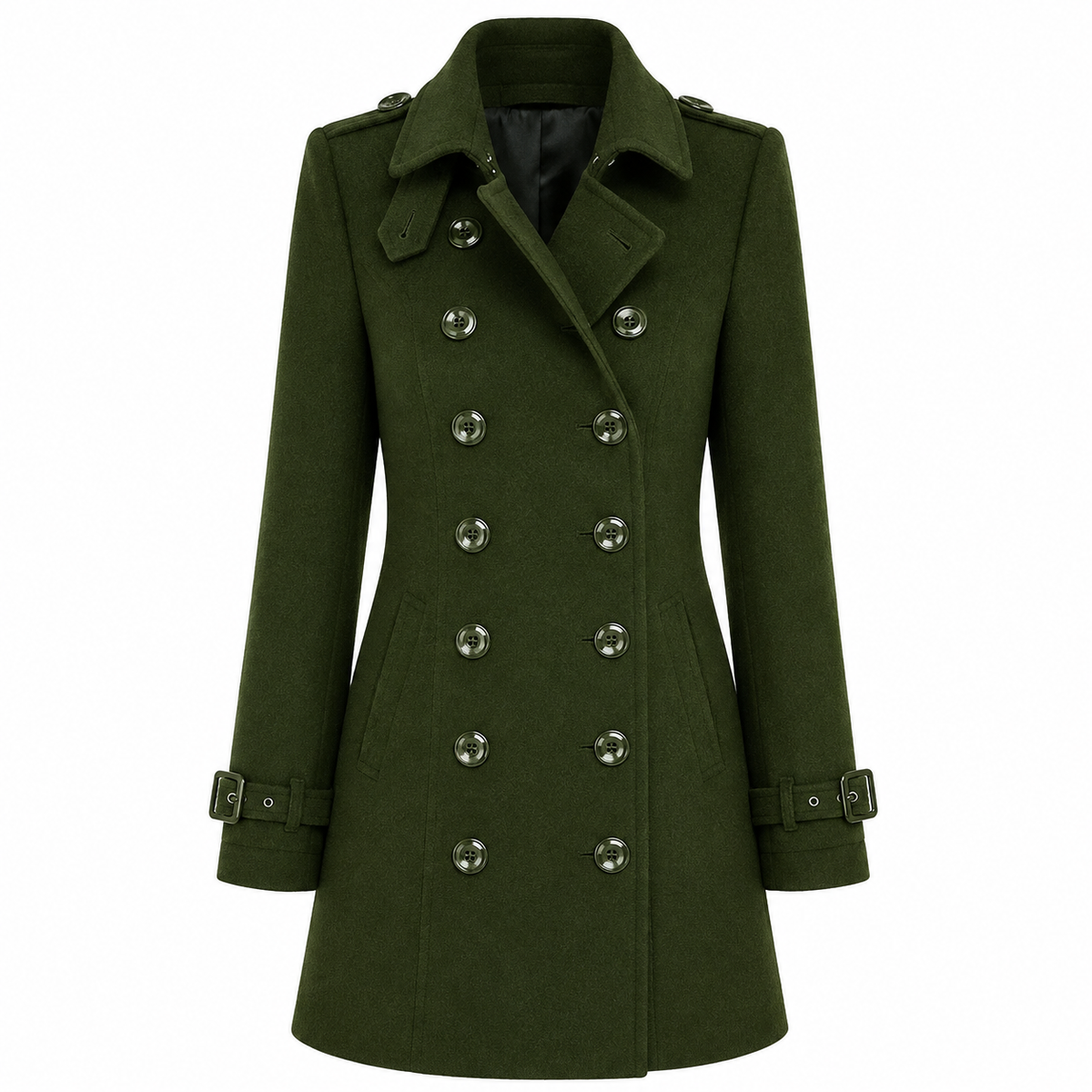 Claudia -Double-Breasted Overcoat