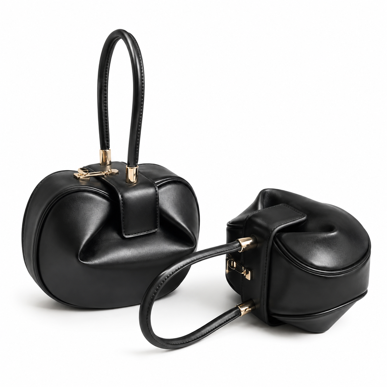 Dumpling - Genuine Cowhide Leather Bag
