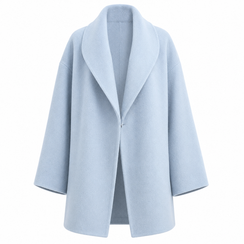 Betsy- Wool-Like Button-Front Coat