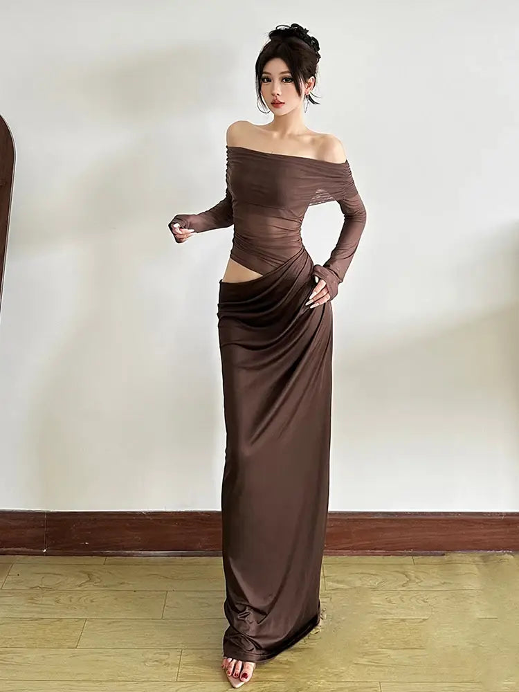 Elegant Mesh Dress