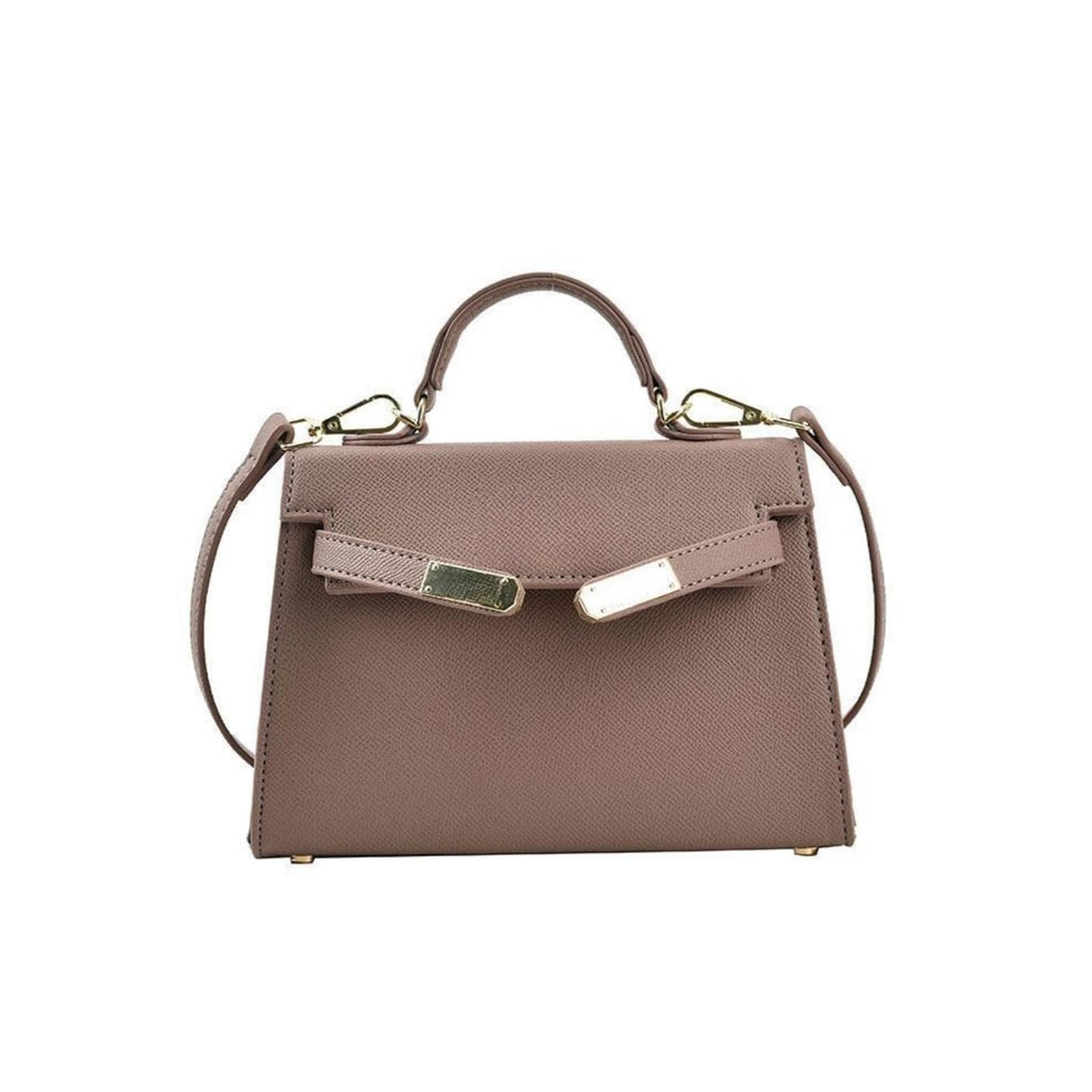 Women's PU Leather Crossbody Bag – Trendy Adjustable Strap Shoulder Purse