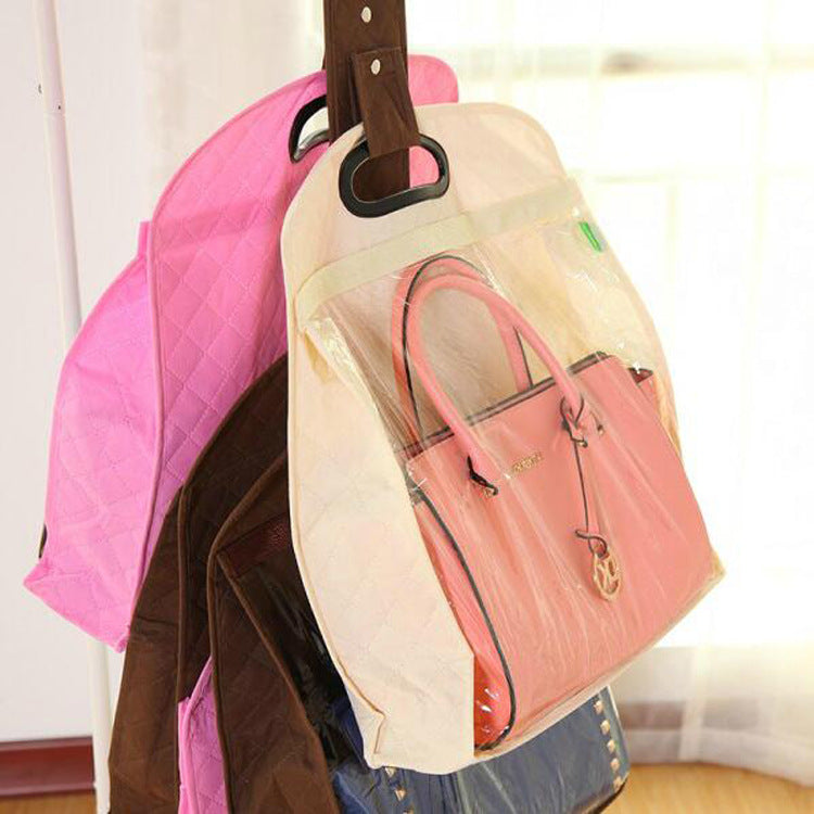 Dustproof Handbag Storage Bag – Transparent Closet Organizer for Bags & Clothing