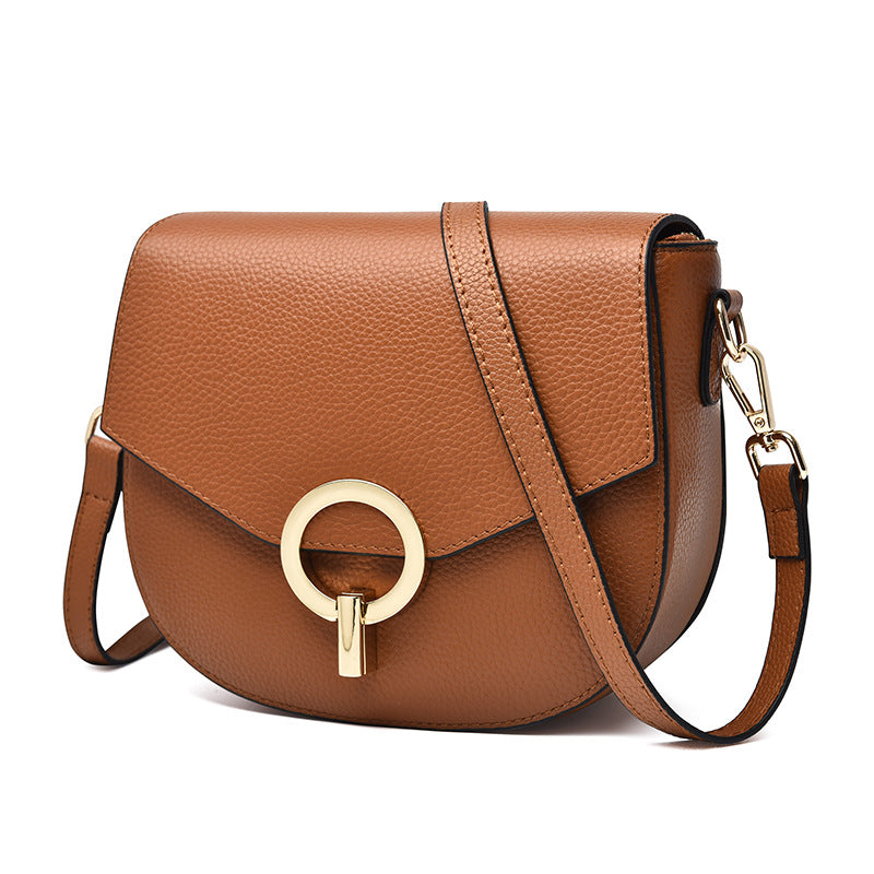 Women's Korean Fashion Leather Handbag | Trendy Structured Purse in 3 Colors