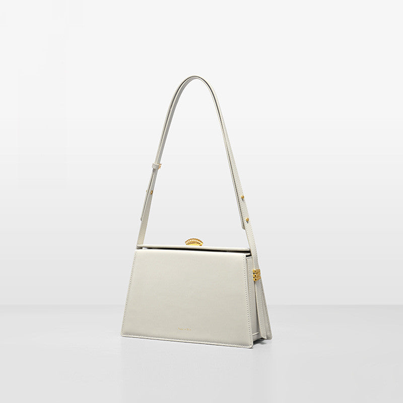 Women's Genuine Leather Retro Crocodile Pattern Messenger Bag | Small Square Crossbody