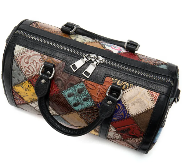 Women's Ethnic Style Embroidered Handbag – Boho-Chic Fabric Bag with Traditional Patterns