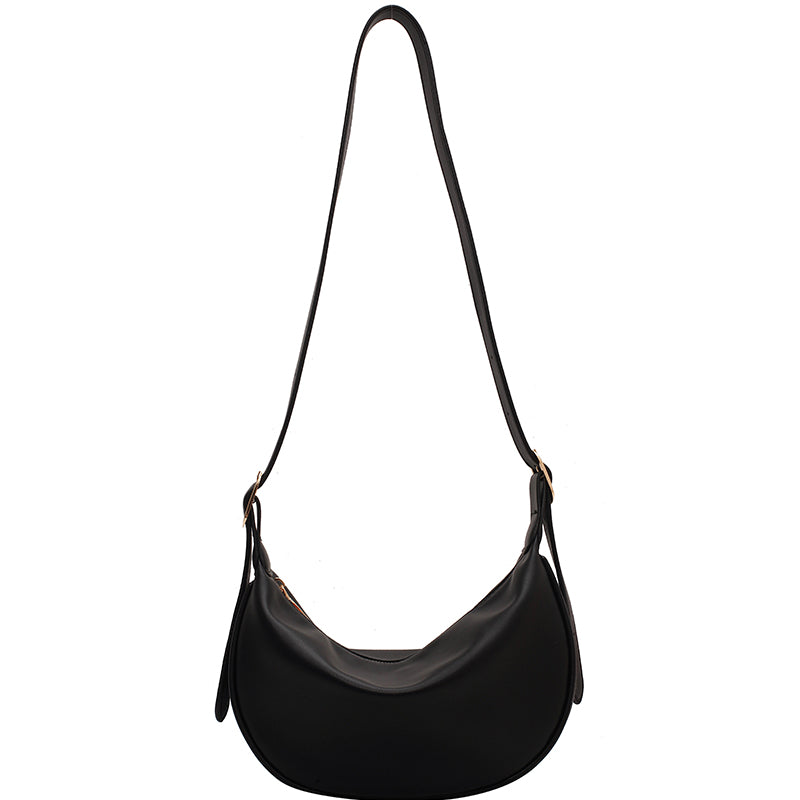 Women's Structured Synthetic Leather Handbag – Chic Fabric Texture Purse