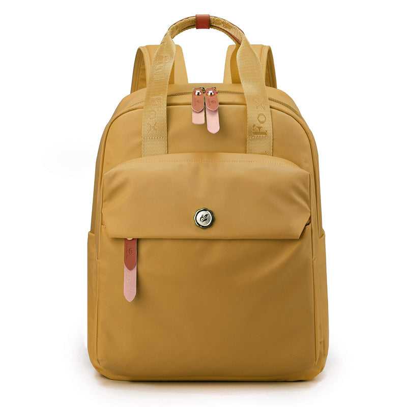 Korean Fashion Backpack for Women – Stylish Nylon Daypack