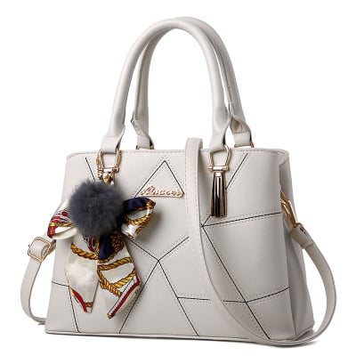 Women's Korean Style Geometric Shoulder Bag | Trendy Handbag in 7 Colors