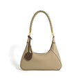 Trendy Cowhide Texture Underarm Bag for Women