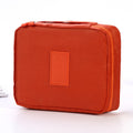 Waterproof Travel Toiletry & Makeup Bag – Multi-Pocket Oxford Cloth Cosmetic Organizer