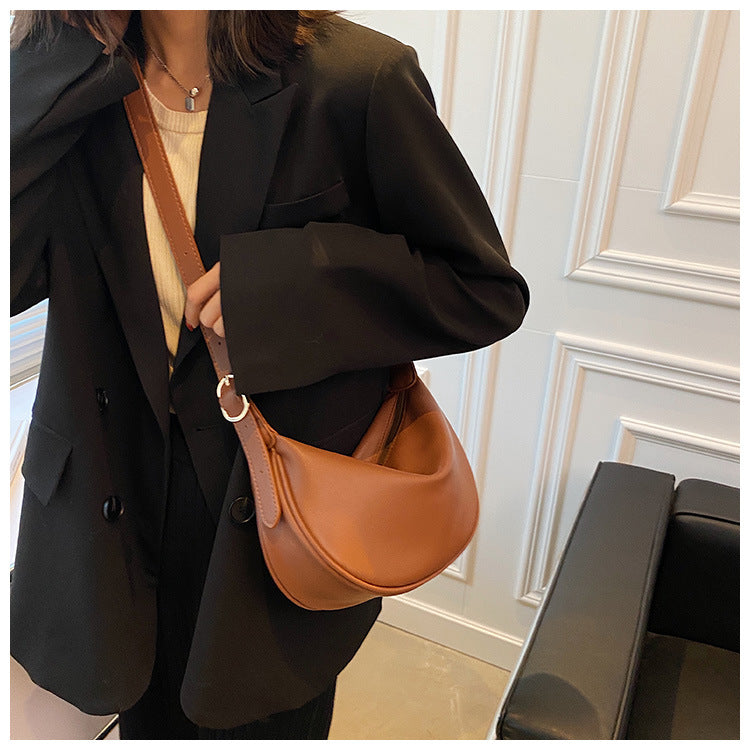 Women's Structured Synthetic Leather Handbag – Chic Fabric Texture Purse